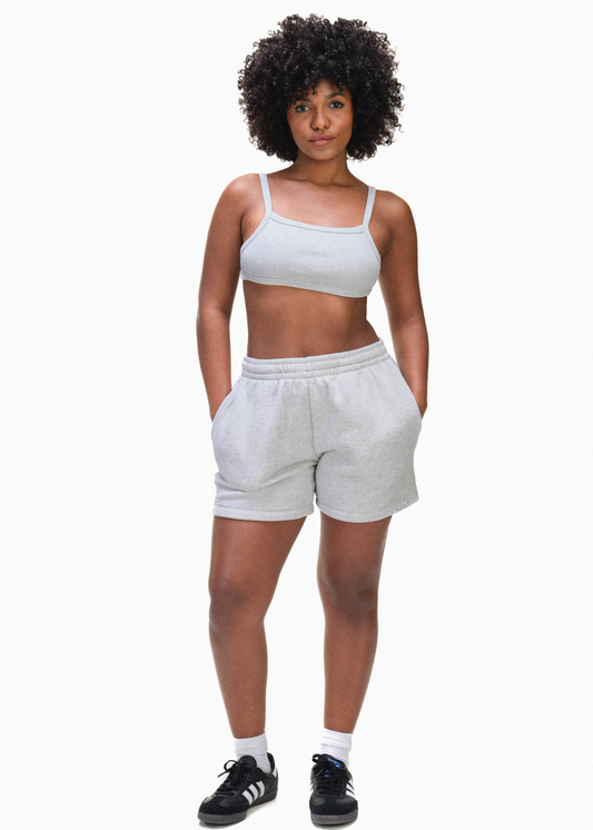 True Essentials Sweat Shorts | Cloud