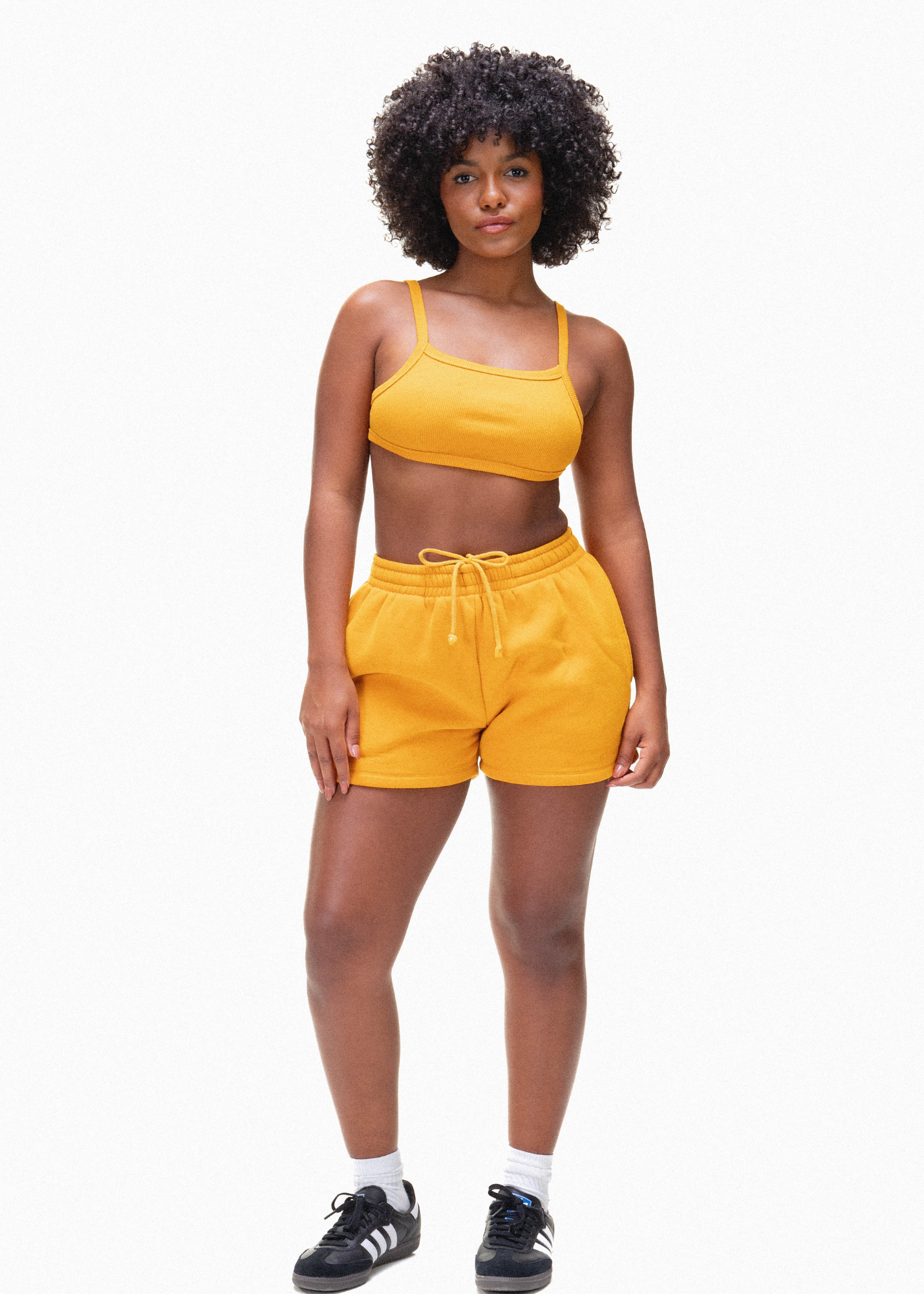 True Essentials Sweat Shorts | Papaya