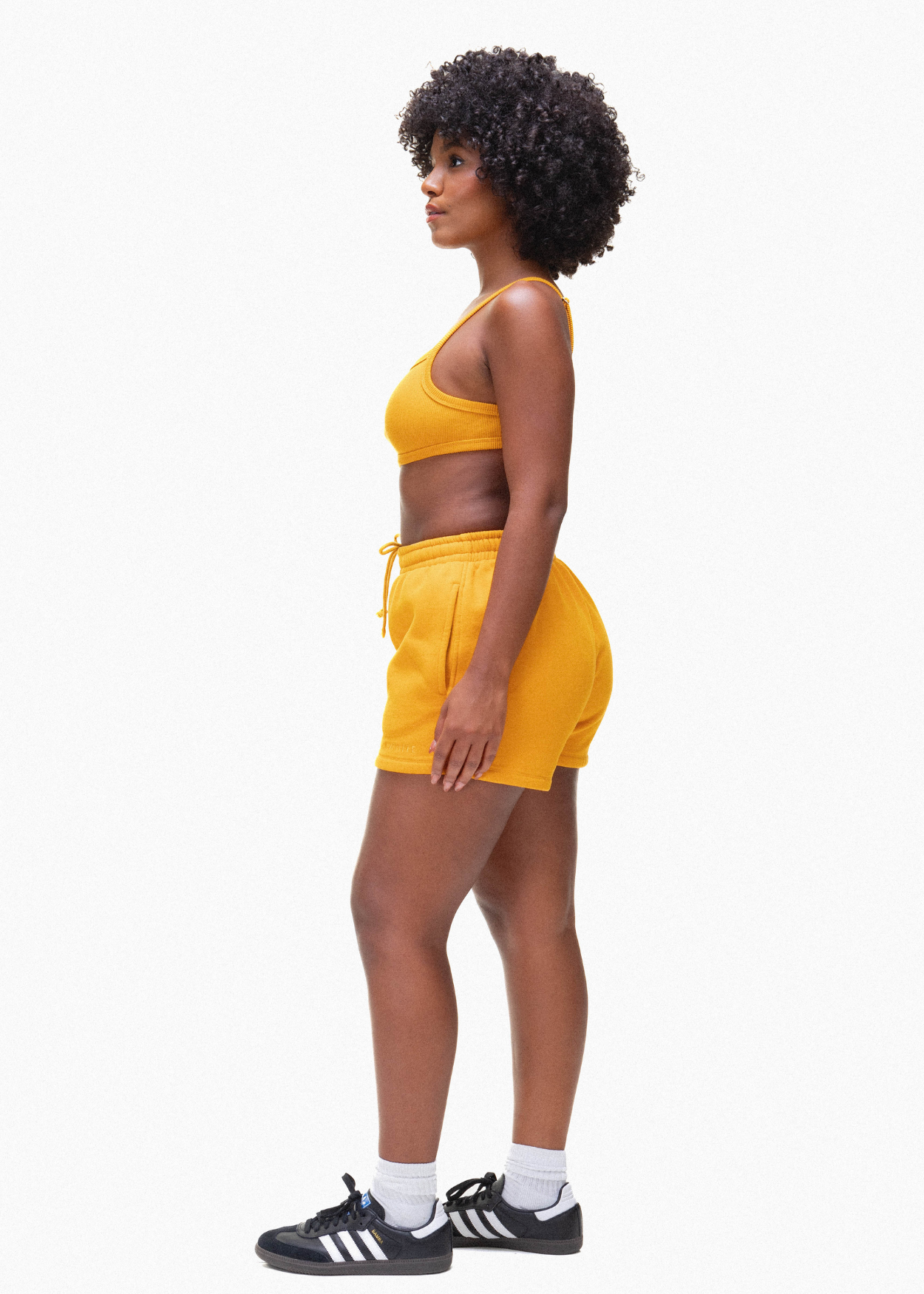 True Essentials Sweat Shorts | Papaya