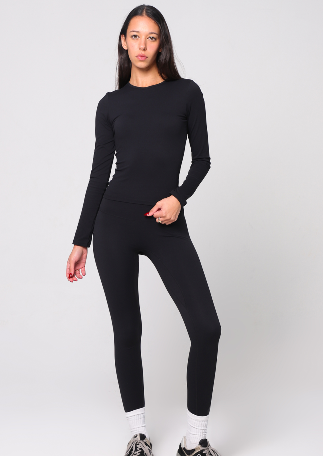 Sculpt Range Long Sleeve | Onyx