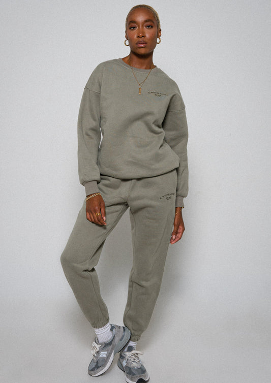 Element Collection Sweatpants| Evergreen