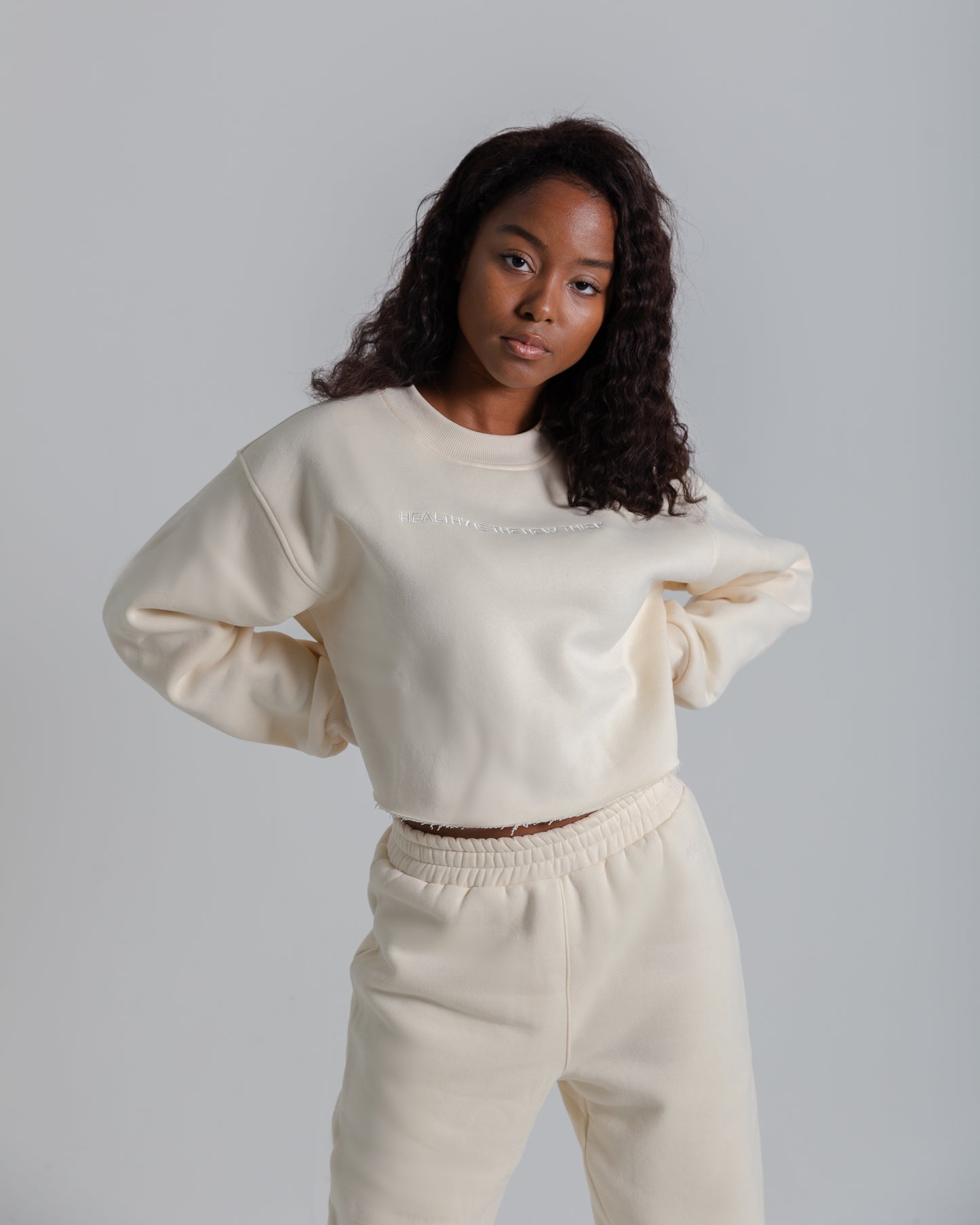 Healthy Is The New Thick Sweatshirt | Acceptance