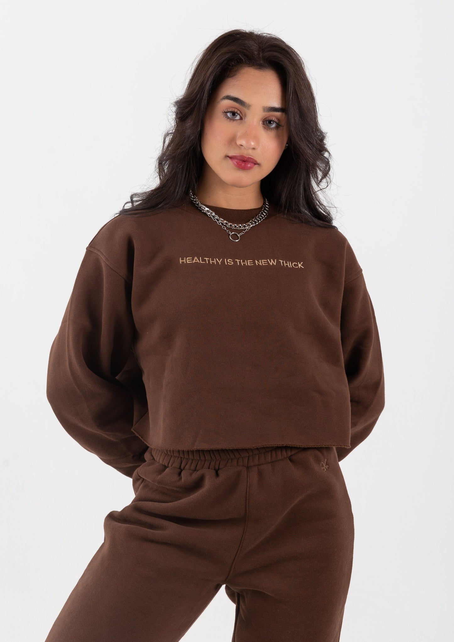 Healthy Is The New Thick Sweatshirt | Confidence