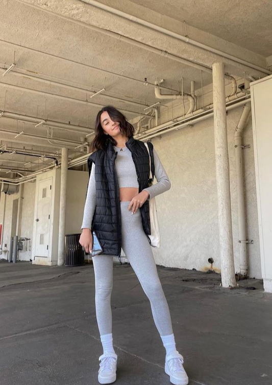 Dream Collection Leggings | Germanium Grey