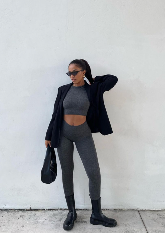 Dream Collection Leggings | Graphite Grey