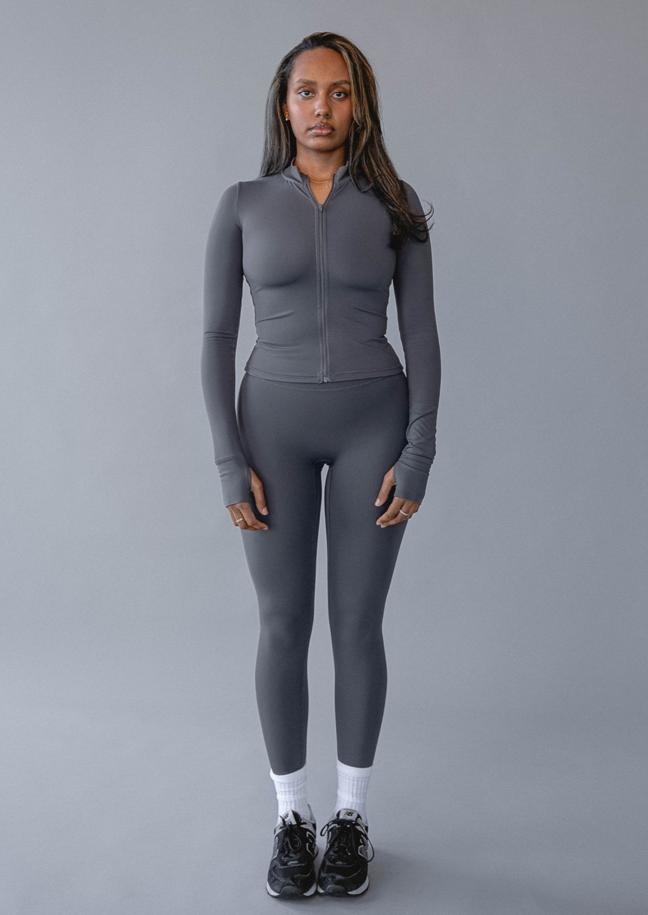Sculpt Range Leggings | Ash