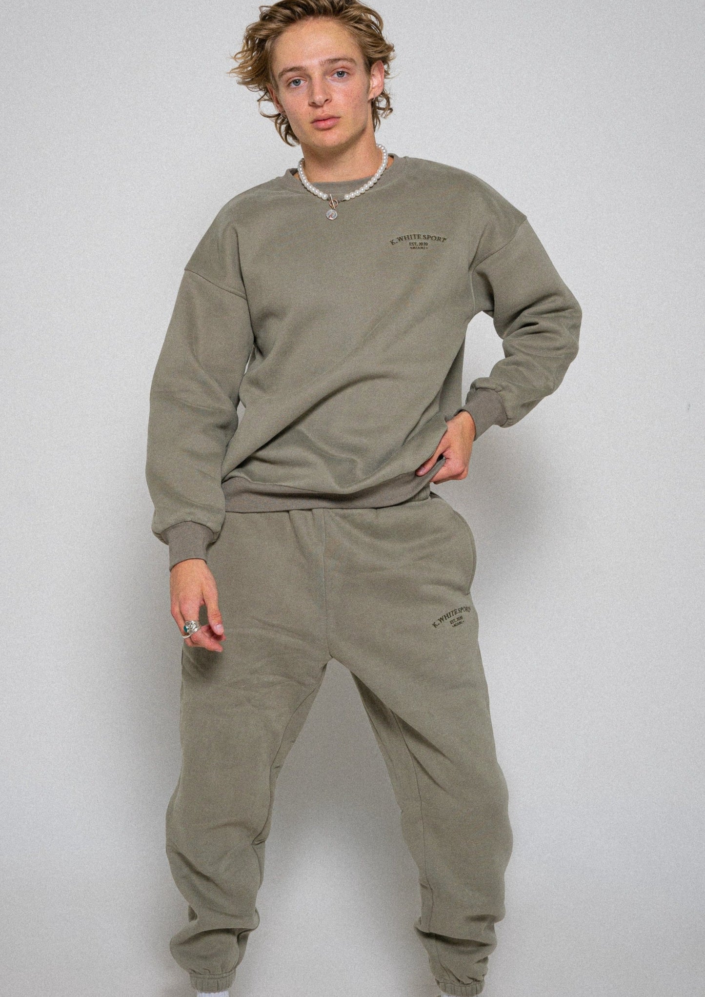 Element Collection Sweatpants| Evergreen