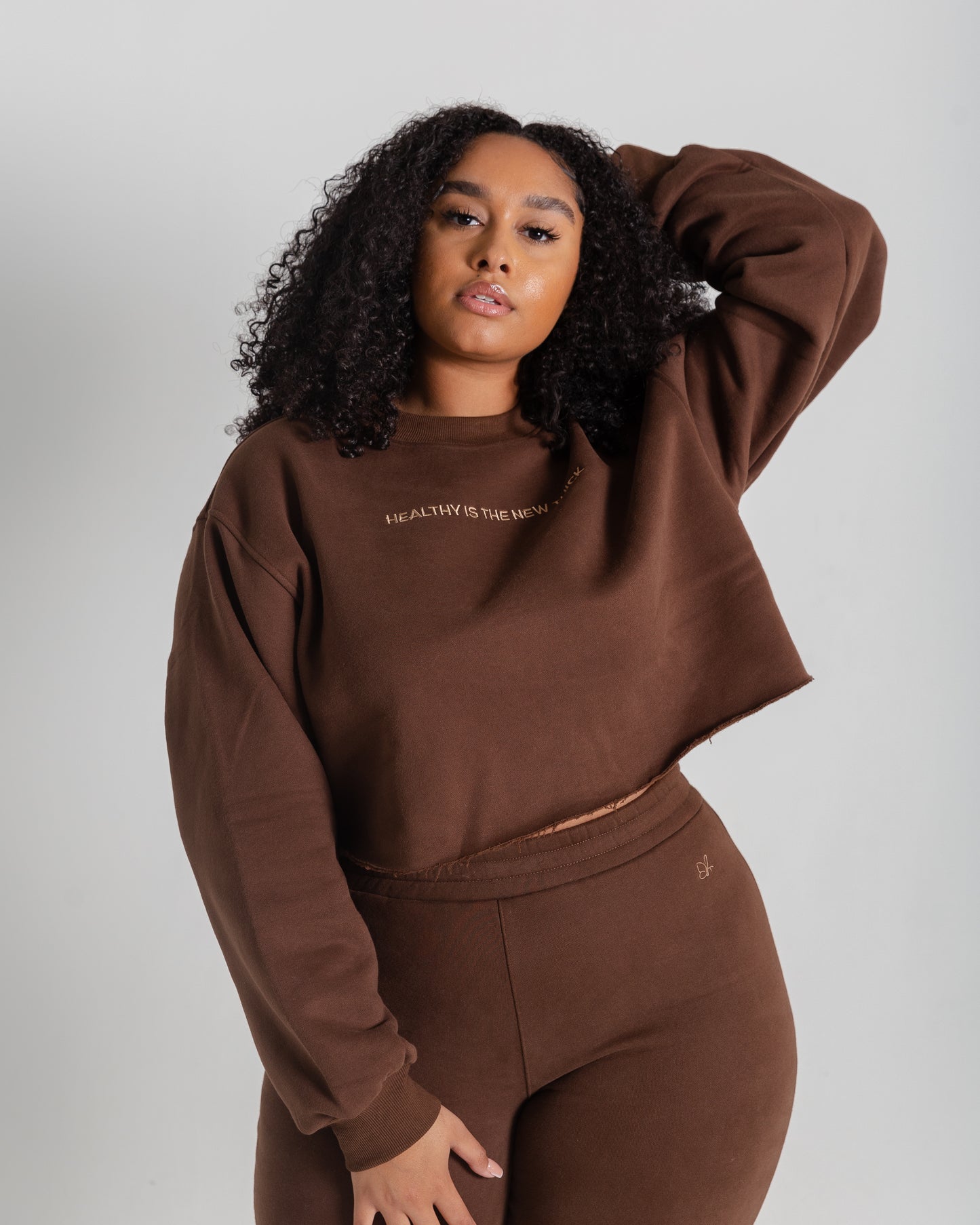 Healthy Is The New Thick Sweatshirt | Confidence